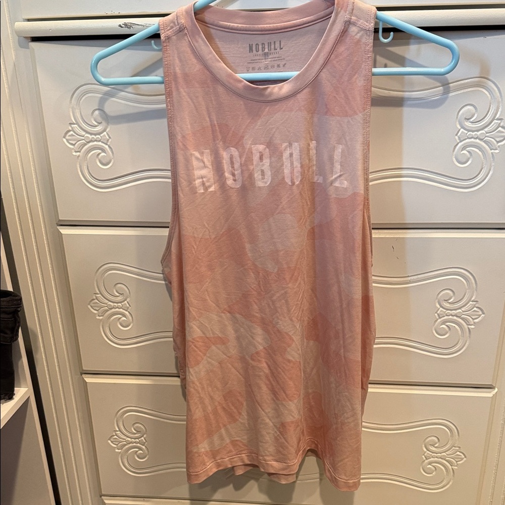 NOBULL Light Pink Camo Tank Top
